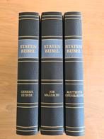 Statenbijbel met kanttekeningen 3 delen, Boeken, Ophalen of Verzenden, Zo goed als nieuw