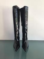 GRATIS VERZENDEN | Nieuwe méga coole zwarte laarzen 39, Kleding | Dames, Schoenen, Hoge laarzen, Verzenden, Zwart, Nieuw