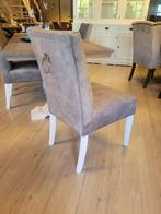 *VOORRAAD* 4 Landelijke Eetkamerstoelen Chester Adore Clay, Huis en Inrichting, Stoelen, Nieuw, Ophalen of Verzenden, Landelijke eetkamerstoelen chester stof adore clay gratis bezorg