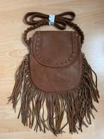 Tasje met franje nieuw, Ophalen of Verzenden, Nieuw, Bruin, Schoudertasje