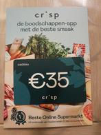 Crisp 35€ shoptegoed, Kortingsbon