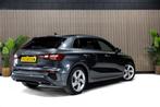 Audi A3 Sportback 30 TFSI S edition, Auto's, Automaat, 12 maanden, Stof, Zwart