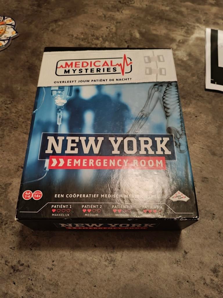 Medical Mysteries new york emergency room, Hobby en Vrije tijd, Gezelschapsspellen | Bordspellen, Ophalen of Verzenden