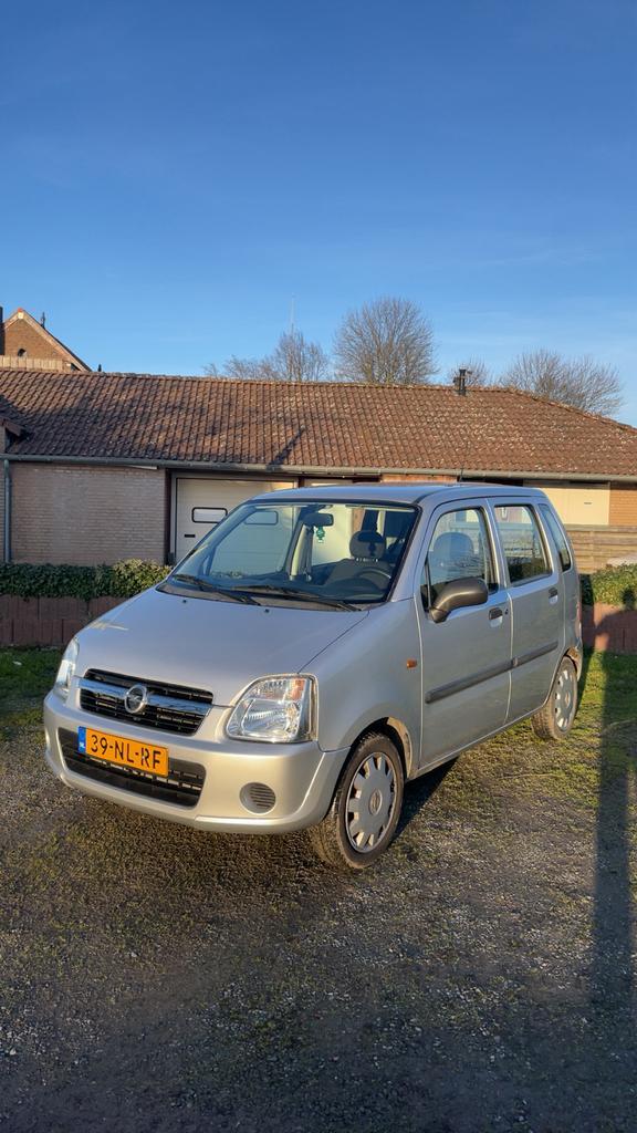 Opel Agila 1.0 2003 Grijs, Auto's, Opel, Particulier, Agila, Benzine, C, Hatchback, Handgeschakeld, Origineel Nederlands, Zilver of Grijs