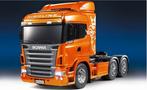 Tamiya RC vrachtwagen 23689, 1:14 Scania R620 metalic oranje, Italeri, 1:32 tot 1:50, Nieuw, Ophalen of Verzenden