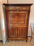 secretaire kast, Huis en Inrichting, Kasten | Secretaires, Ophalen, Gebruikt, Klassiek Noten hout