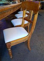 4 zeer mooie en echte antieke gave stoelen herkomst Engeland, Ophalen