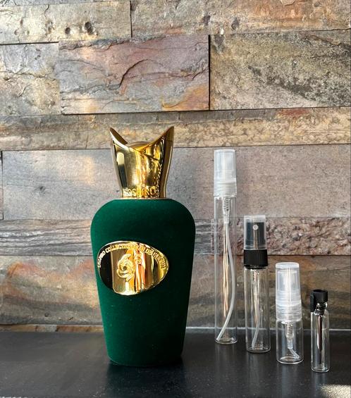 Sospiro Vibrato sample, Sieraden, Tassen en Uiterlijk, Uiterlijk | Parfum, Zo goed als nieuw, Ophalen of Verzenden
