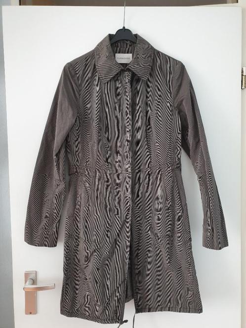 Trenchcoat Turnover maat 38 valt als 36, Kleding | Dames, Jassen | Zomer, Gedragen, Maat 36 (S), Ophalen