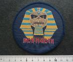 Iron Maiden official vintage 1984 Powerslave patch 367, Nieuw, Kleding, Verzenden