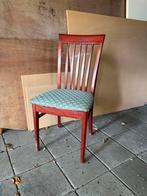 Vintage houten bistro stoel, Huis en Inrichting, Ophalen, Gebruikt, Bruin, Vijf, Zes of meer stoelen