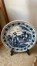 Delfts Blauw Wandbord Royal Goedewaagen, Ophalen