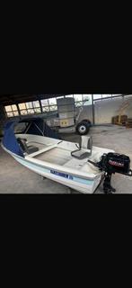 Askeladden 2210 met 6pk Suzuki motor, Watersport en Boten, Vis- en Consoleboten, Tot 10 pk, Ophalen of Verzenden, Zo goed als nieuw