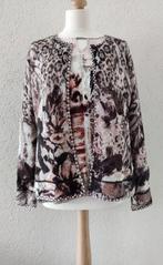 Gerry Weber set: vest + bijpassende blouse pastel, Overige kleuren, Maat 42/44 (L), Ophalen of Verzenden, Zo goed als nieuw