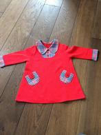 Vintage rode baby jurk, Jurkje of Rokje, Meisje, Gebruikt, Ophalen of Verzenden