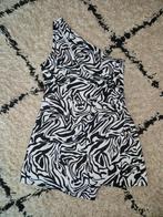 Zebra Jumpsuit - FB Sister - Maat S, Zwart, Ophalen of Verzenden, Zo goed als nieuw, Maat 36 (S)