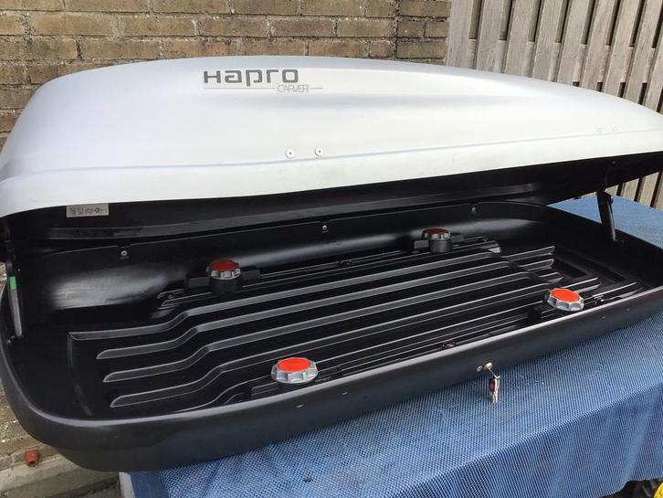Dakkoffer Hapro Carver met MasterFit bevestiging, Auto diversen, Dakkoffers, Ophalen of Verzenden