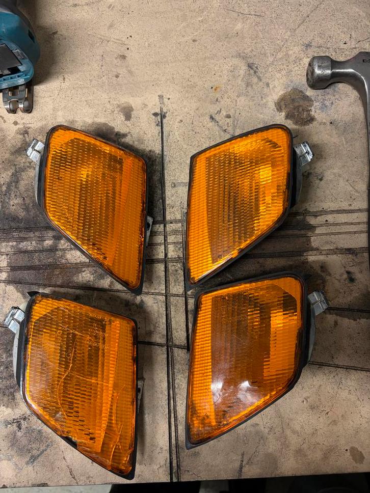Set richtingaanwijzers, Auto-onderdelen, Verlichting, Oldtimer onderdelen, Gebruikt, Ophalen