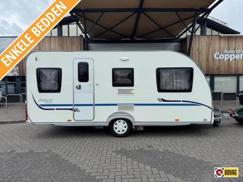 Adria Adora 472 LU 2010, Caravans en Kamperen, Caravans, Bedrijf, tot en met 4, 1000 - 1250 kg, Standaardzit, Adria, 2 aparte bedden