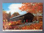 Canada the old covered bridge, Ophalen of Verzenden, Gelopen, Buiten Europa