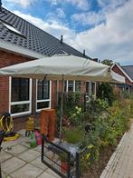 Parasol als nieuw + verrijdbare voet, Ophalen, Zo goed als nieuw, 2 tot 3 meter, Verstelbaar