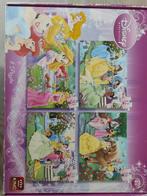 4puzzels Disney prinsessen, Kinderen en Baby's, Speelgoed | Kinderpuzzels, 10 tot 50 stukjes, 4 tot 6 jaar, Gebruikt, Ophalen