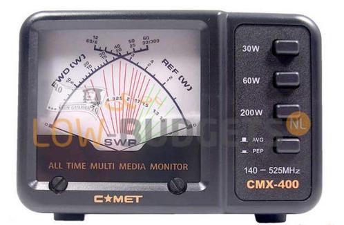 Comet CMX-400 Kruisnaald SWR Meter 140-525 MHz, Auto diversen, Overige Auto diversen, Verzenden