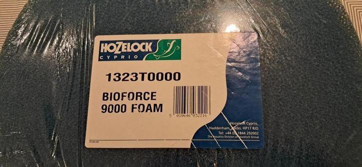 Vijverfilter bioforce 9000 foam, Dieren en Toebehoren, Vissen | Aquaria en Toebehoren, Nieuw, Filter of Co2, Ophalen of Verzenden