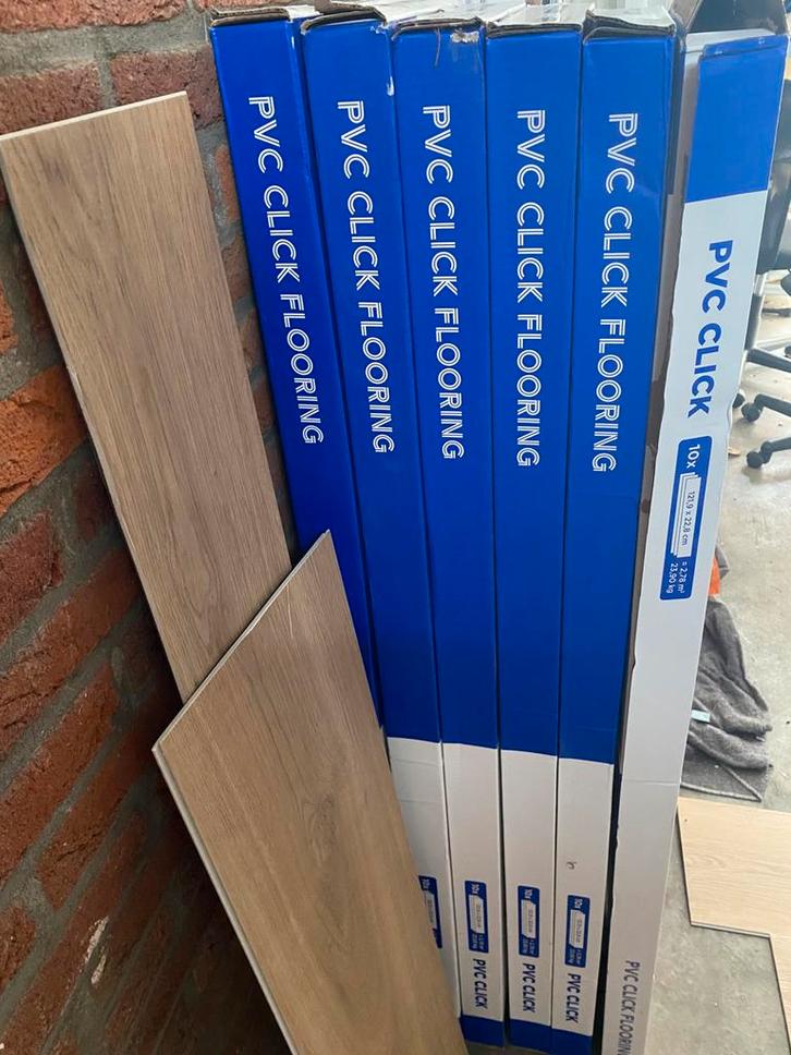 PVC klik laminaat - 15m2, Huis en Inrichting, Stoffering | Vloerbedekking, Nieuw, Laminaat, Ophalen