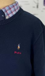 Ralph Lauren navy trui katoen en cashmere maat 14-16, Trui of Vest, Ophalen of Verzenden, Zo goed als nieuw, Ralph Lauren