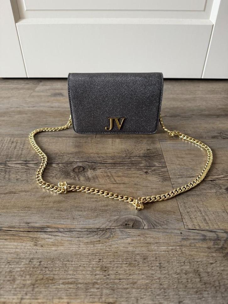Super gaaf tasje van Josh V, zilver/goud, NIEUW!, Sieraden, Tassen en Uiterlijk, Tassen | Damestassen, Nieuw, Schoudertasje, Grijs