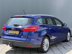 Ford FOCUS Wagon BWJ 2018 | 1.0 126PK Titanium | TREKHAAK |, Stof, Gebruikt, Blauw, Origineel Nederlands