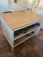 Ikea keukeneiland tornviken & stig barkrukken, Huis en Inrichting, Keuken | Keukenelementen, Ophalen, 50 tot 100 cm, Zo goed als nieuw