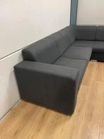 Mooie luxe grijze hoekbank - GEREINIGD!!!, Huis en Inrichting, Ophalen, Zo goed als nieuw, Vierpersoons of meer, Stof