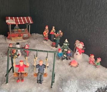 Kerstdorp Decoratie Set beschikbaar voor biedingen
