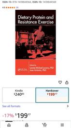 Lowery: Dietary protein and resistance exercise, Lowery & Antonio, Nieuw, Ophalen of Verzenden, WO