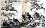 Robida: Un Caricaturiste Prophète 1916 Humor Karikaturen WO1, Antiek en Kunst, Ophalen of Verzenden