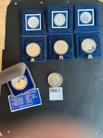 BEATRIX 5X 50 GULDEN 1982-1984-1987-1988 -1998, Postzegels en Munten, Munten | Nederland, Setje, Koningin Beatrix, Zilver, Ophalen of Verzenden