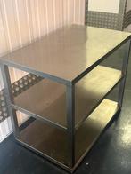 RVS WERKBANK TAFEL KASTJE STELLING KAST HORECA, Ophalen, Zo goed als nieuw