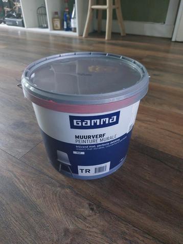 Roze muurverf, 5liter (40 m2)  beschikbaar voor biedingen