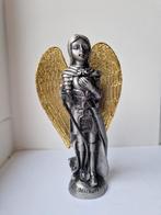 Aartsengel Michaël van Tin - Decoratief Beeld, Ophalen of Verzenden