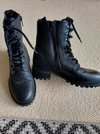 Zwarte enkellaarsjes, Zwart, Lage of Enkellaarzen, Ophalen of Verzenden, Onbekend