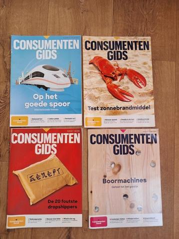 4 Consumentengidsen beschikbaar voor biedingen
