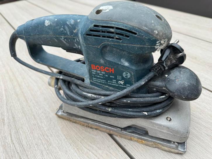 Bosch GSS 280 A Vlakschuurmachine - Professioneel, Doe-het-zelf en Verbouw, Gereedschap | Schuurmachines, Gebruikt, Vlakschuurmachine