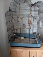Vogel met kooi, Ophalen, Metaal, Vogelkooi