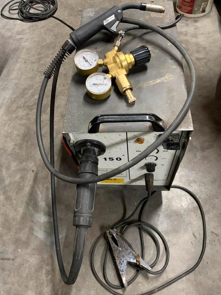 Mig/mag degelijk lasapparaat, Doe-het-zelf en Verbouw, Gereedschap | Lasapparaten, Gebruikt, Co2, 150 tot 250 ampère, Ophalen of Verzenden