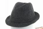 Vintage Vissershoed trilby Wegener grijs visgraat 56, Kleding | Heren, Hoeden en Petten, Wegener, Hoed, Ophalen of Verzenden, 57 cm (M, 7⅛ inch) of minder