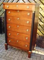 Supermooie eiken empire chiffoniere ladenkast, Antiek en Kunst, Antiek | Meubels | Kasten, Ophalen