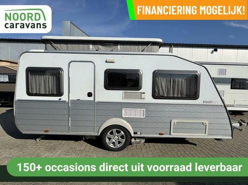 Kip VISION 41T SPECIAL, DWARSBED,VOORTENT,HEFDAK,FIETSENDR., Caravans en Kamperen, Caravans, Bedrijf, tot en met 4, 750 - 1000 kg