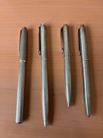 4 zilveren balpennen, Verzamelen, Pennenverzamelingen, Ophalen of Verzenden, Gebruikt, Overige merken